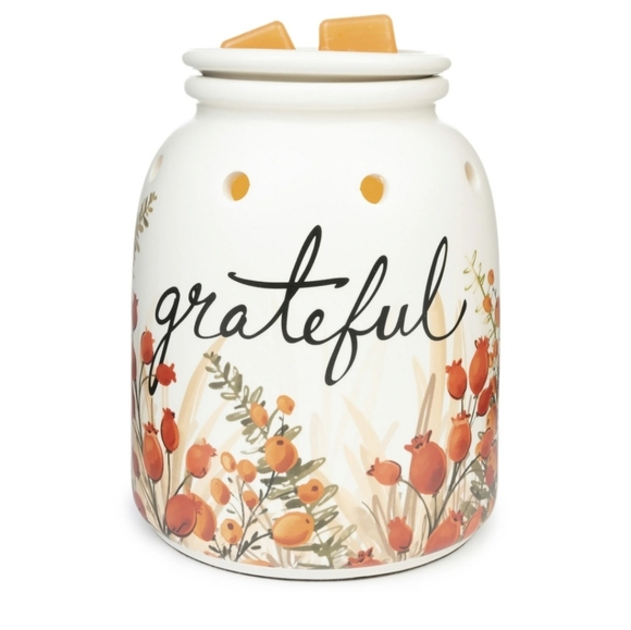 Better Homes & Gardens Full Size Fragrance Warmer, Grateful Sentiments - Picture 4 of 5